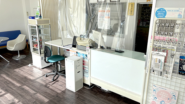 バンブー薬局の受付/カウンター