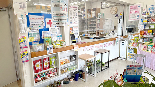 すばる薬局の受付/カウンター