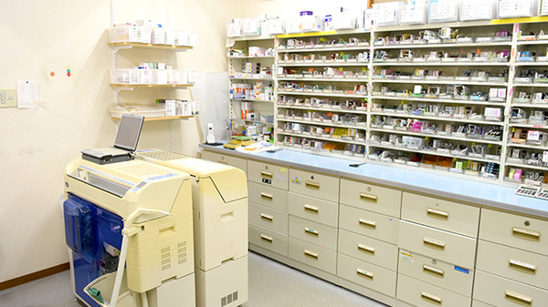 なごみ薬局の調剤室