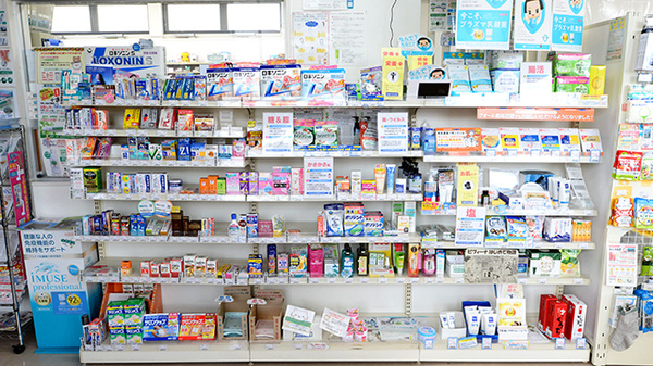 ファミリー薬局の一般医薬品