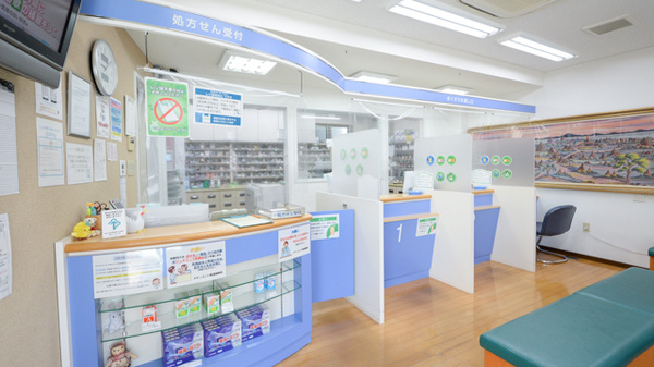 メディエント尾道西薬局の受付/カウンター