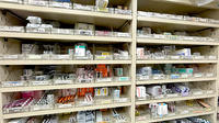 さくま調剤薬局の薬棚