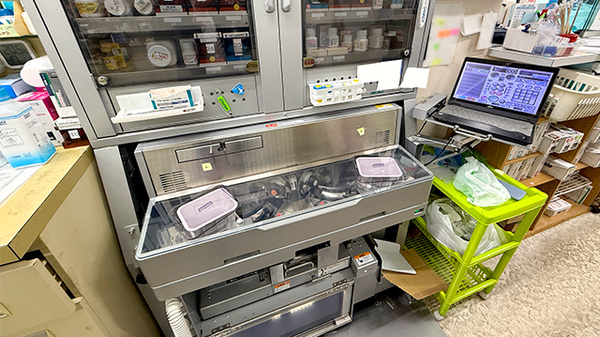 ひだまり薬局の調剤器具