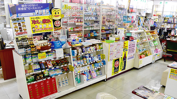 あさひ薬局の受付/カウンター