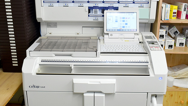ヤマト薬局立石店の調剤器具