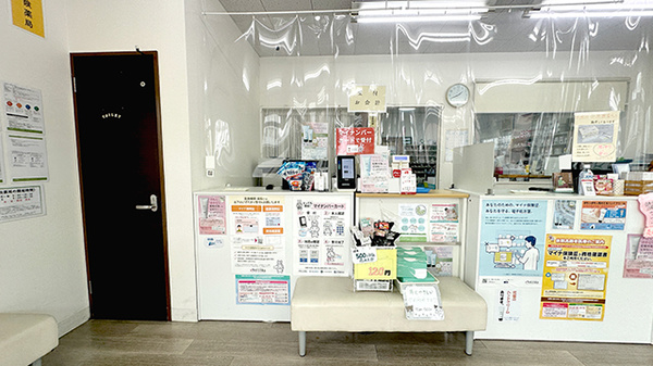 ライム薬局本庄店の受付/カウンター