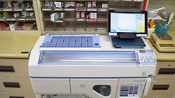 あおい薬局　北店の調剤器具