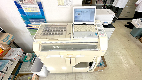 あずさ薬局の調剤器具