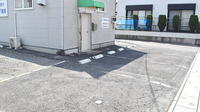 オリーブ薬局の駐車場