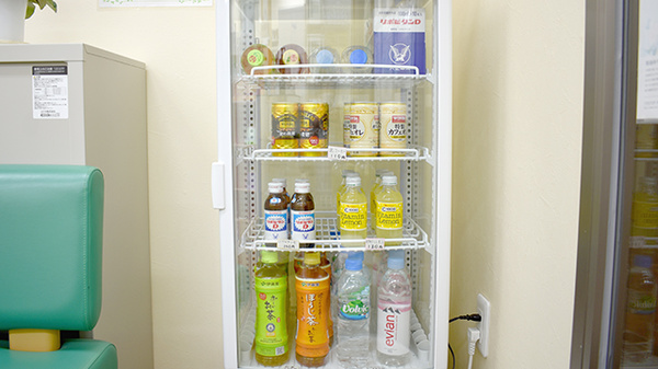 かしわ薬局の飲食物