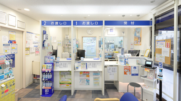 クオール薬局志木店の受付/カウンター