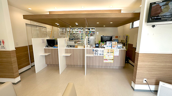 パル薬局新座店の受付/カウンター