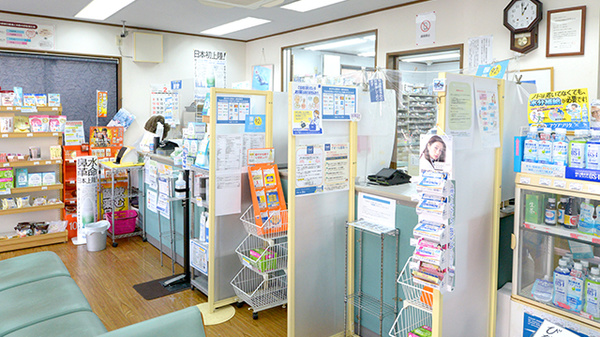 クオール薬局川越店の受付/カウンター
