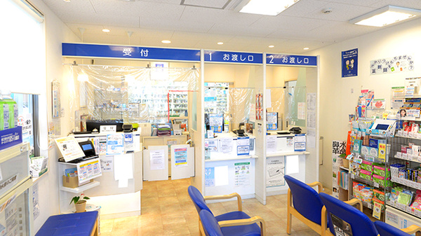 クオール薬局本川越店の受付/カウンター