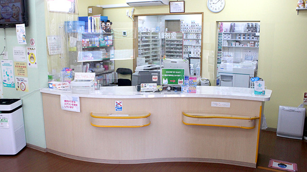 コスモス調剤薬局の受付/カウンター