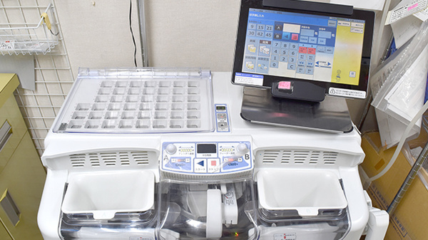 サンコー薬局（埼玉県越谷市）の調剤器具