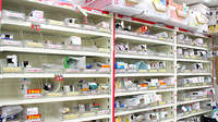 スギ薬局　狭山店の薬棚