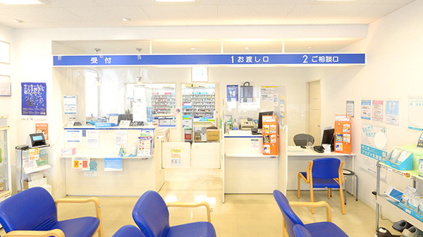 クオール薬局羽生中央店の受付/カウンター