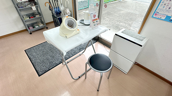 たべい薬局上柴店の血圧計