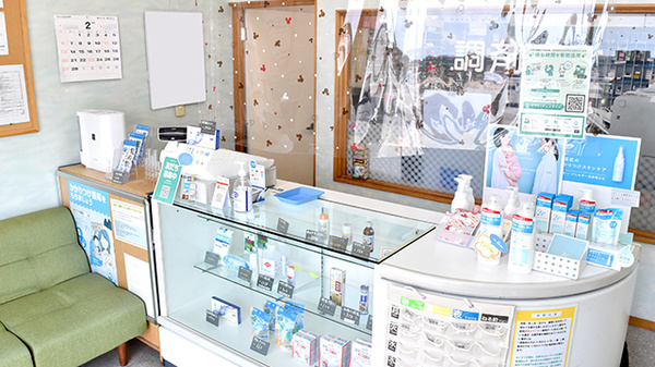 のぞみ薬局　三郷店の受付/カウンター