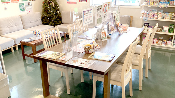 パル薬局 東みずほ台店の待合スペース