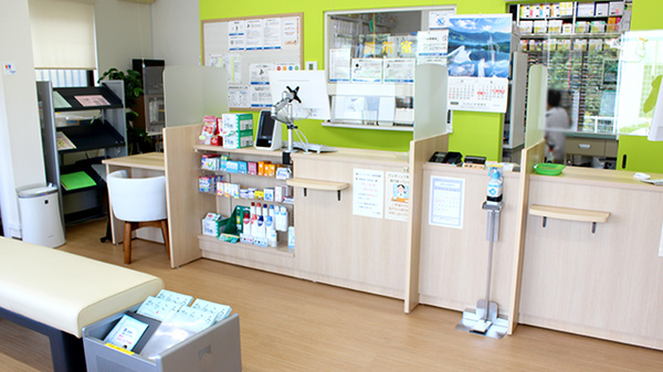 ハロー薬局　川口店の受付/カウンター
