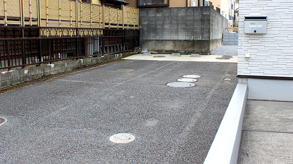 ハロー薬局　川口店の駐車場