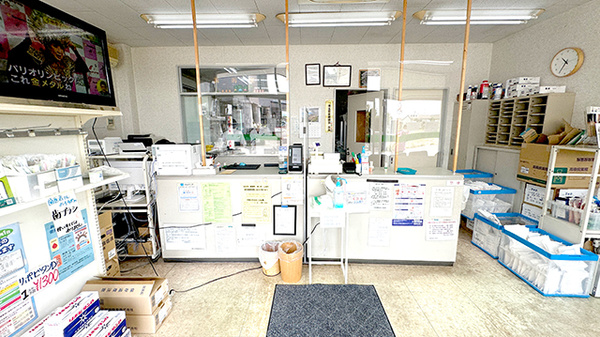 ひばり薬局美里店の受付/カウンター