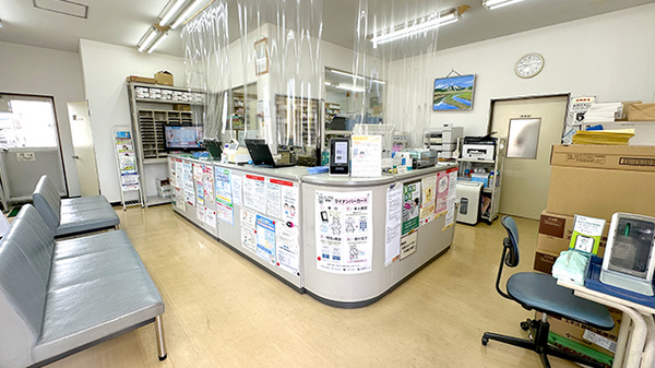 ひばり薬局桜沢店の受付/カウンター