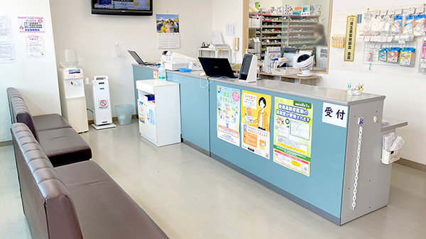ひまわり薬局桶川南店の受付/カウンター