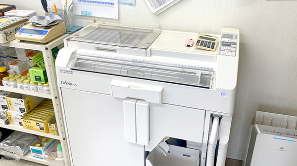 ひまわり薬局桶川南店の調剤器具