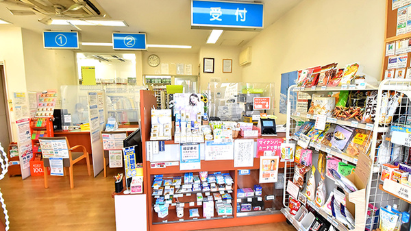 ファーマライズ薬局 原市店の受付/カウンター