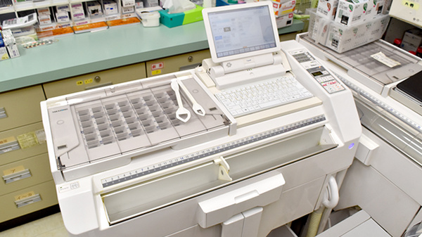 ファイン薬局八潮店の調剤器具