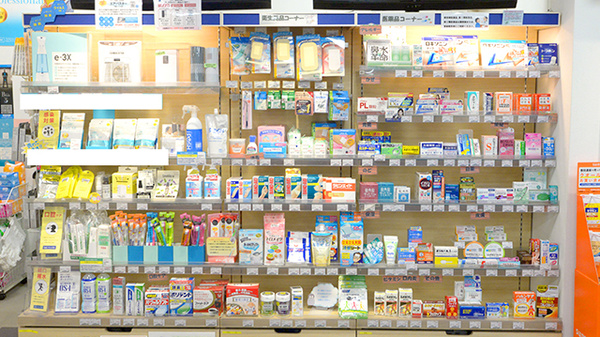クオール薬局ユーカリ店の一般医薬品