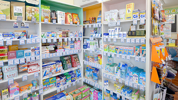 クオール薬局東坂戸店の一般医薬品