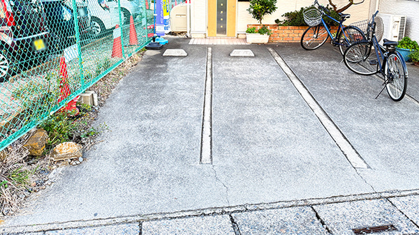 わかば薬局　本店の駐車場