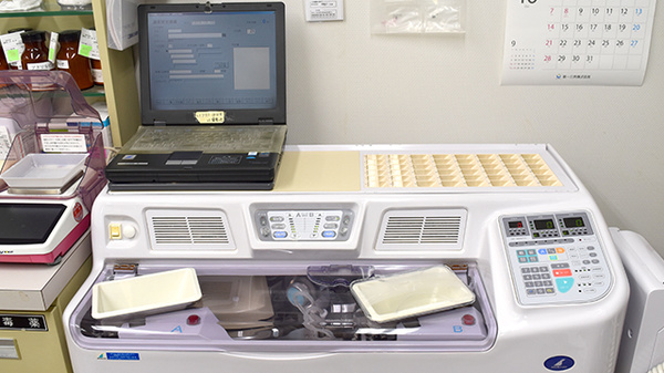 阪神調剤薬局　埼玉日高店の調剤器具