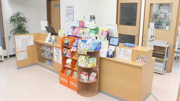 阪神調剤薬局　新所沢店の受付/カウンター