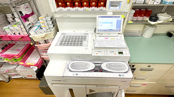 まごころ薬局　笹井店の調剤器具