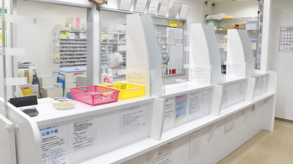 大成薬局の受付/カウンター