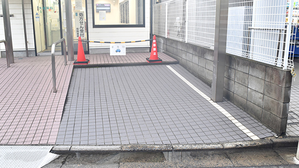 大成薬局の駐車場