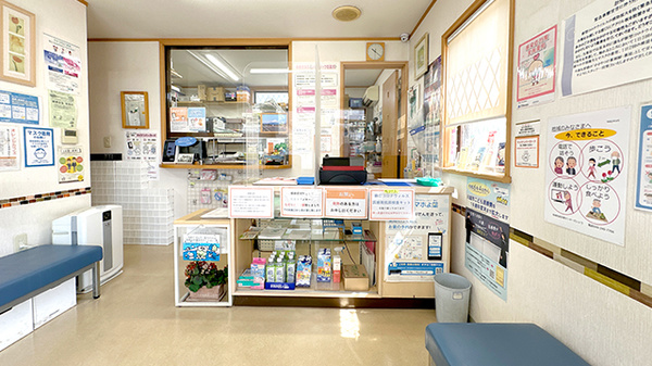 大袋新田薬局の受付/カウンター