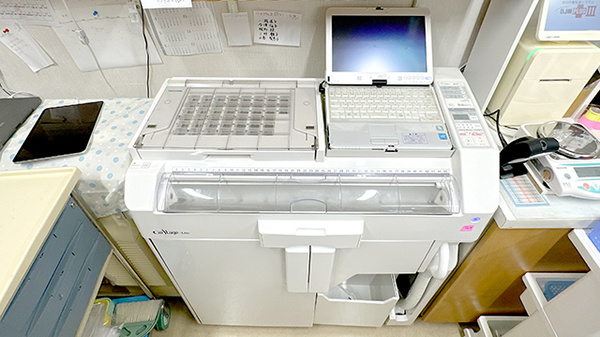 大袋新田薬局の調剤器具