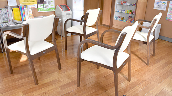 丹後薬局の待合スペース