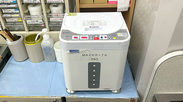 鶴ヶ島中央薬局鶴ヶ島駅前店の調剤器具