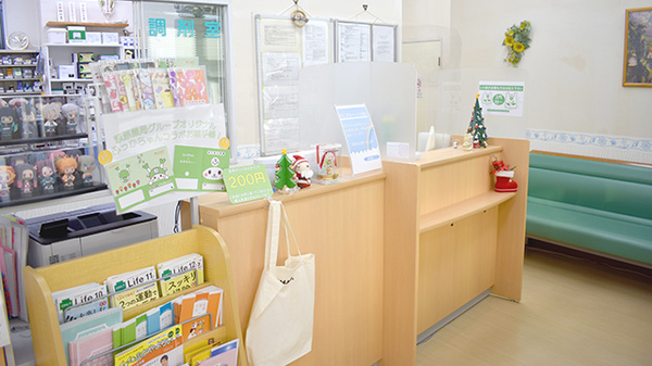 同仁薬局の受付/カウンター