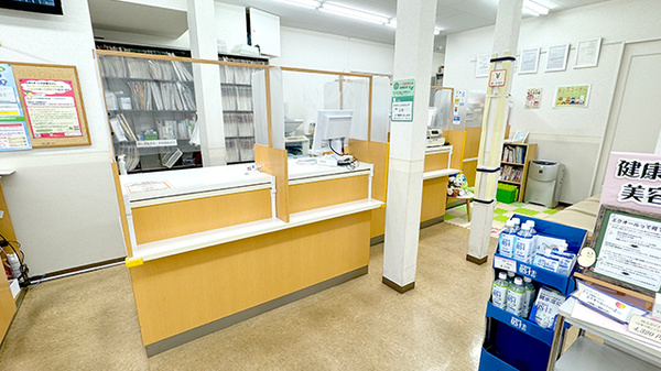 入間川ハート薬局の受付/カウンター