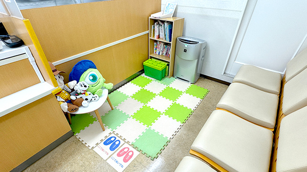 入間川ハート薬局のキッズ用設備