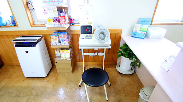 くすき調剤薬局の血圧計