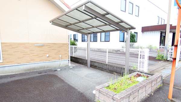 くすき調剤薬局の駐輪場